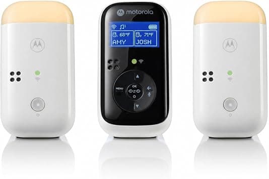 Motorola Nursery PIP15 Dual Room Audio Baby Monitor (2 baby units) product photo