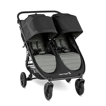 Baby Jogger City Mini GT2 All-Terrain Double Stroller, Slate